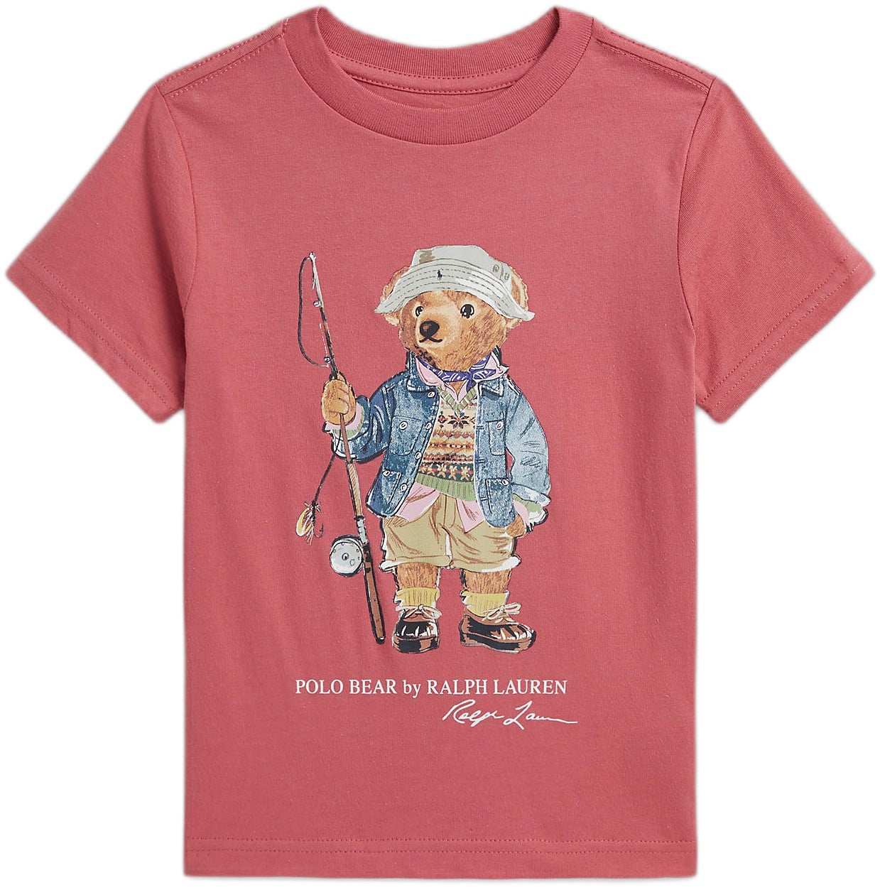 Polo Bear Cotton Jersey Tee