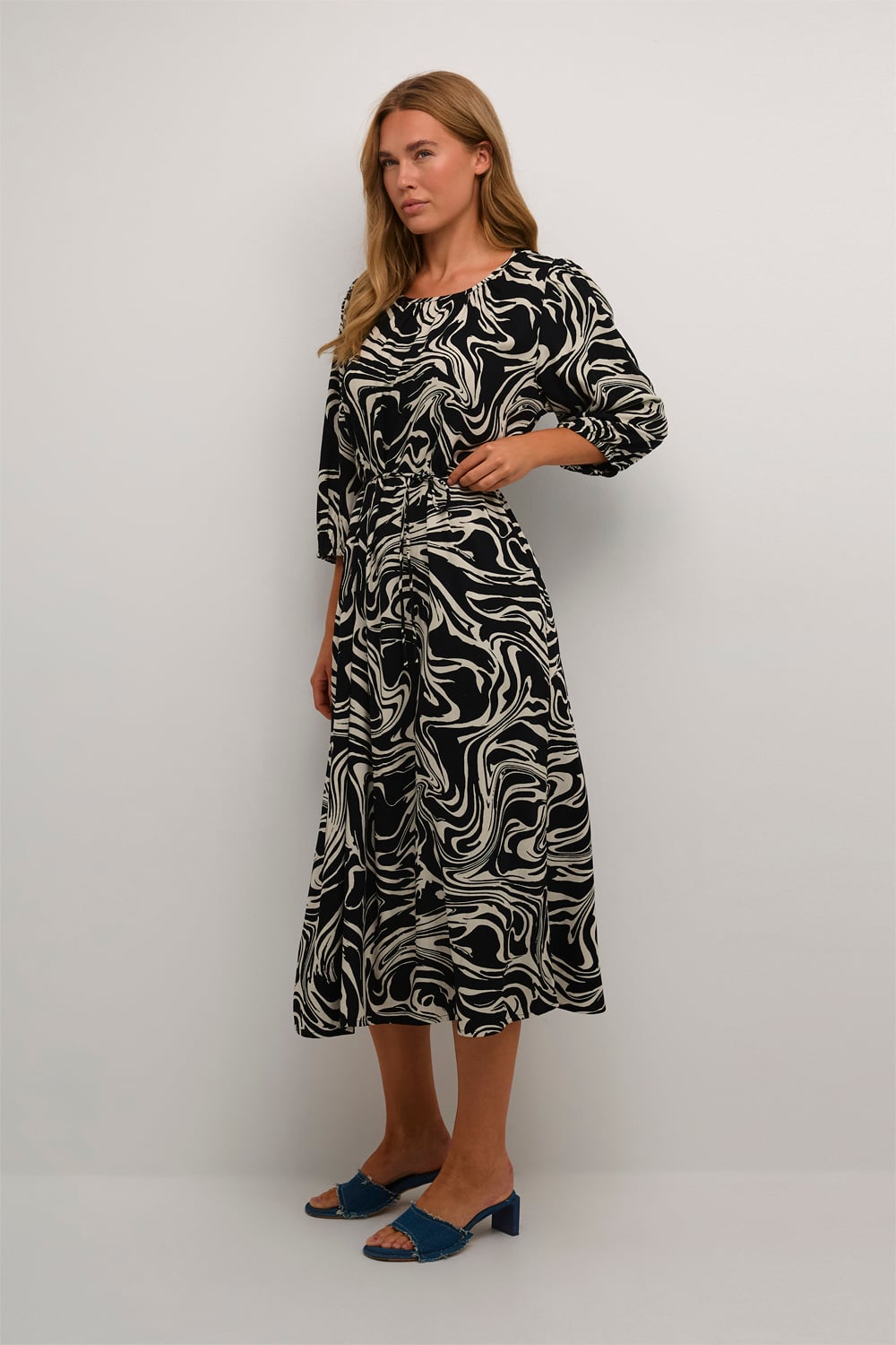 Kacarmen Dress 1/2 Sleeve