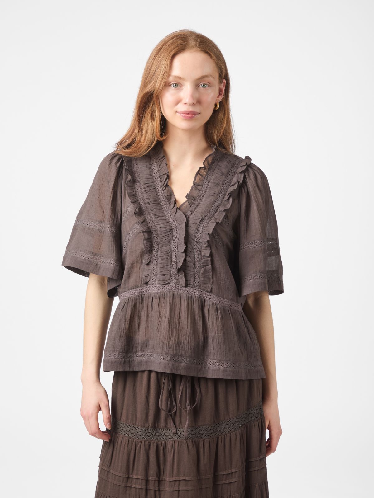 Evienne S Voile Top