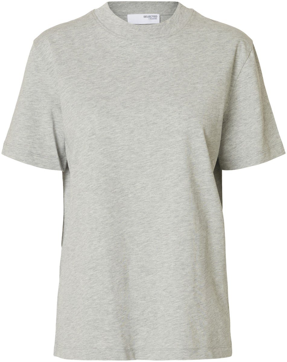 Slfrelax Colwoman SS Mock Neck TEE