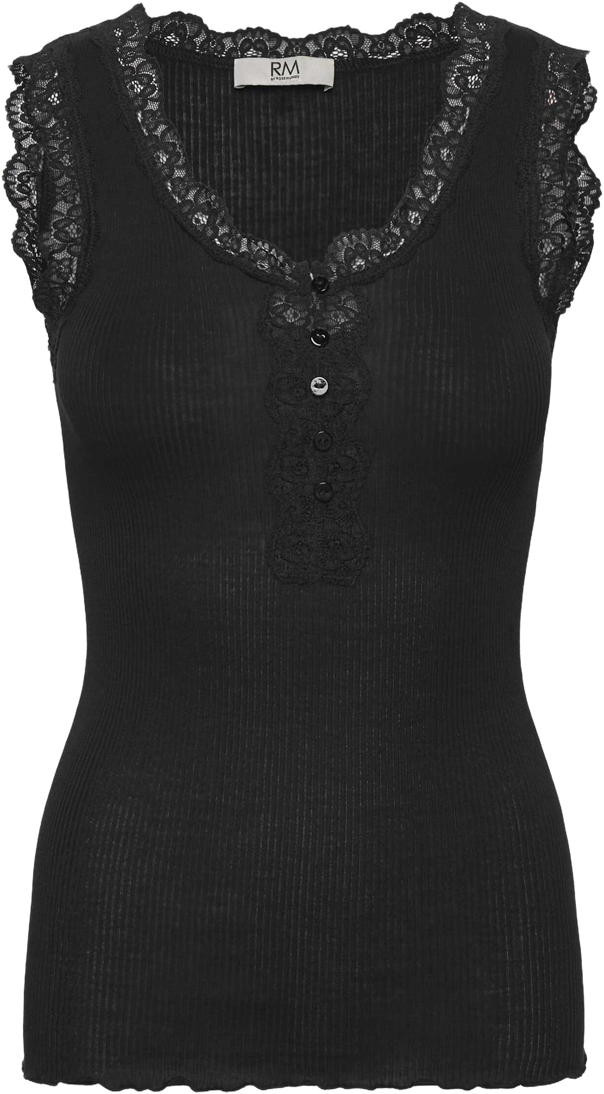 Rmwbalta Modal SL Placket Top - DKK 239 - Spar 40%