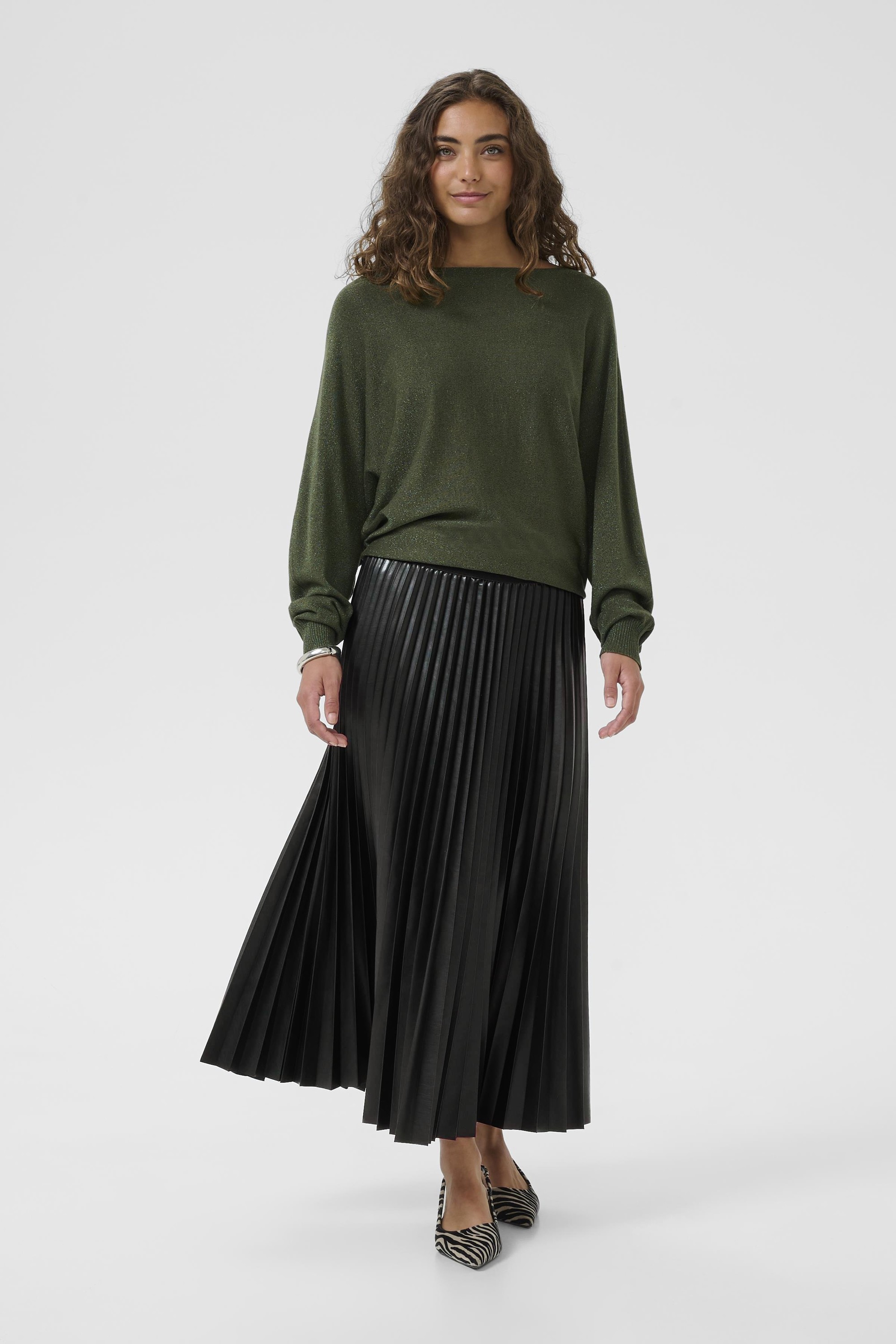 Cuteda Pleated Skirt
