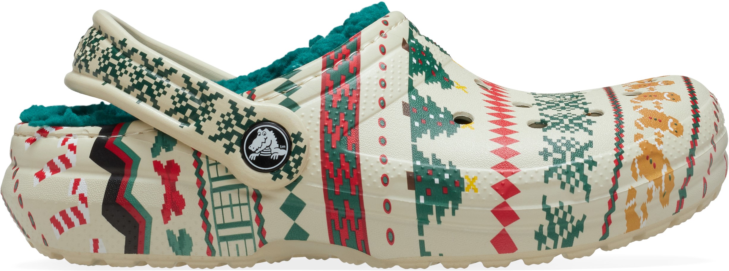 Classic Lined Fair Isle Clog T Bone/mlti