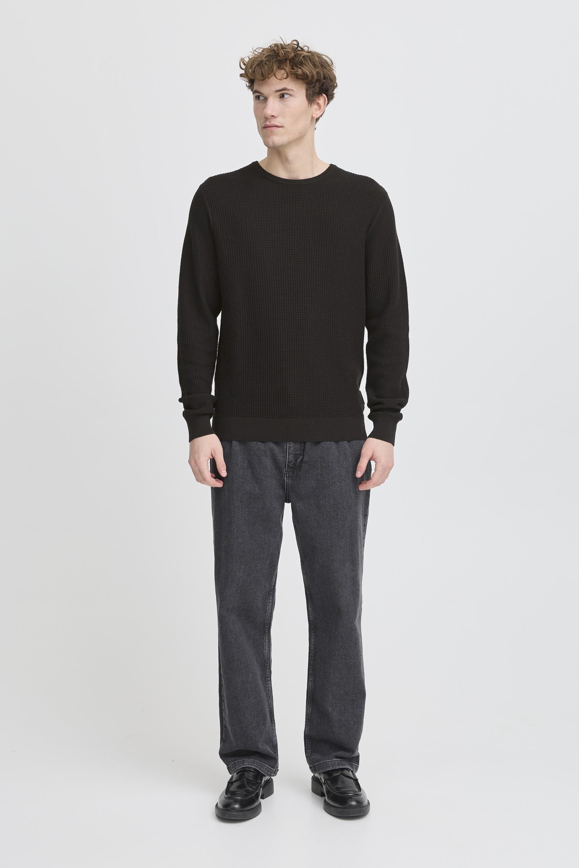 Cfbenson 0225 Structured Crew Neck