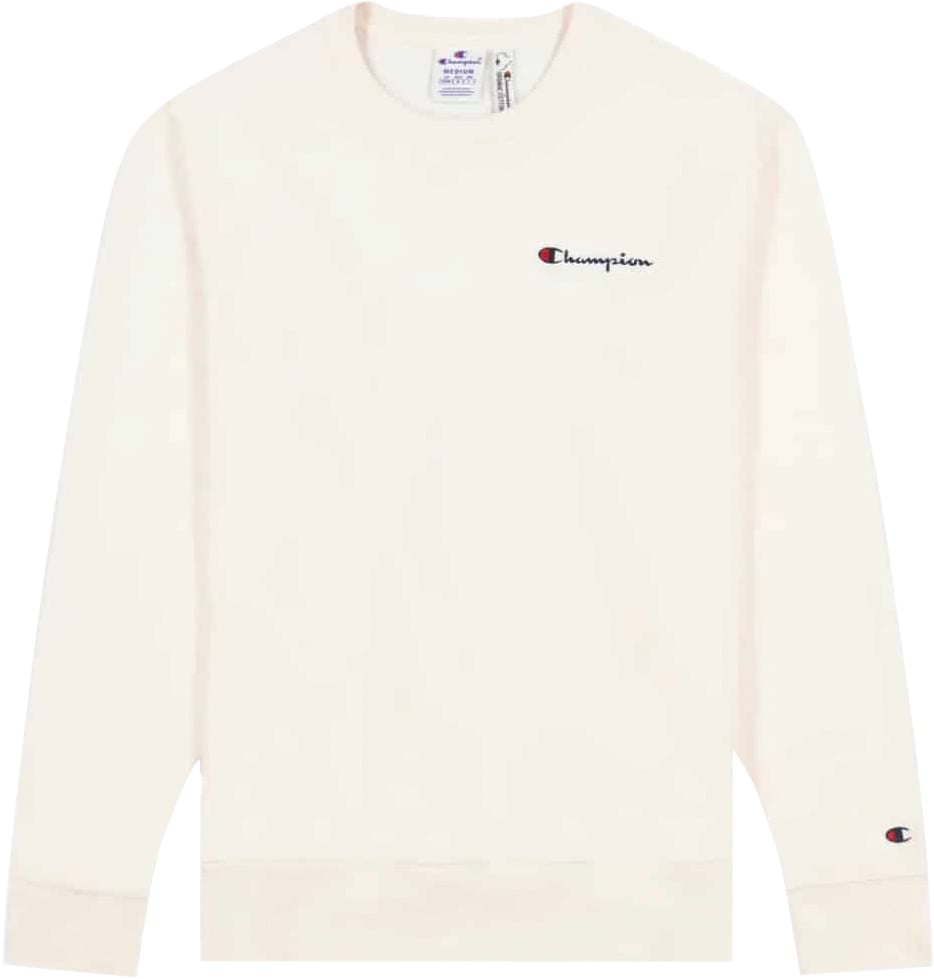 Organic Cotton Blend Small Script Logo Sweatshirt