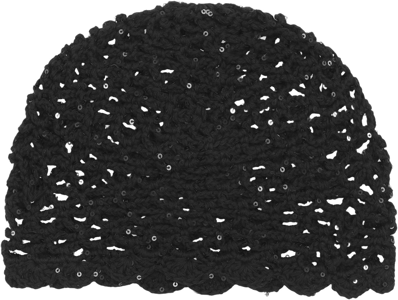 Crochet Sequin Hat