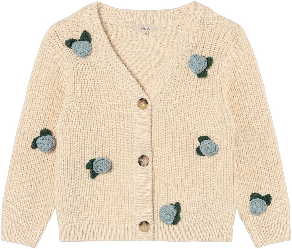 Cool Flower Cardigan