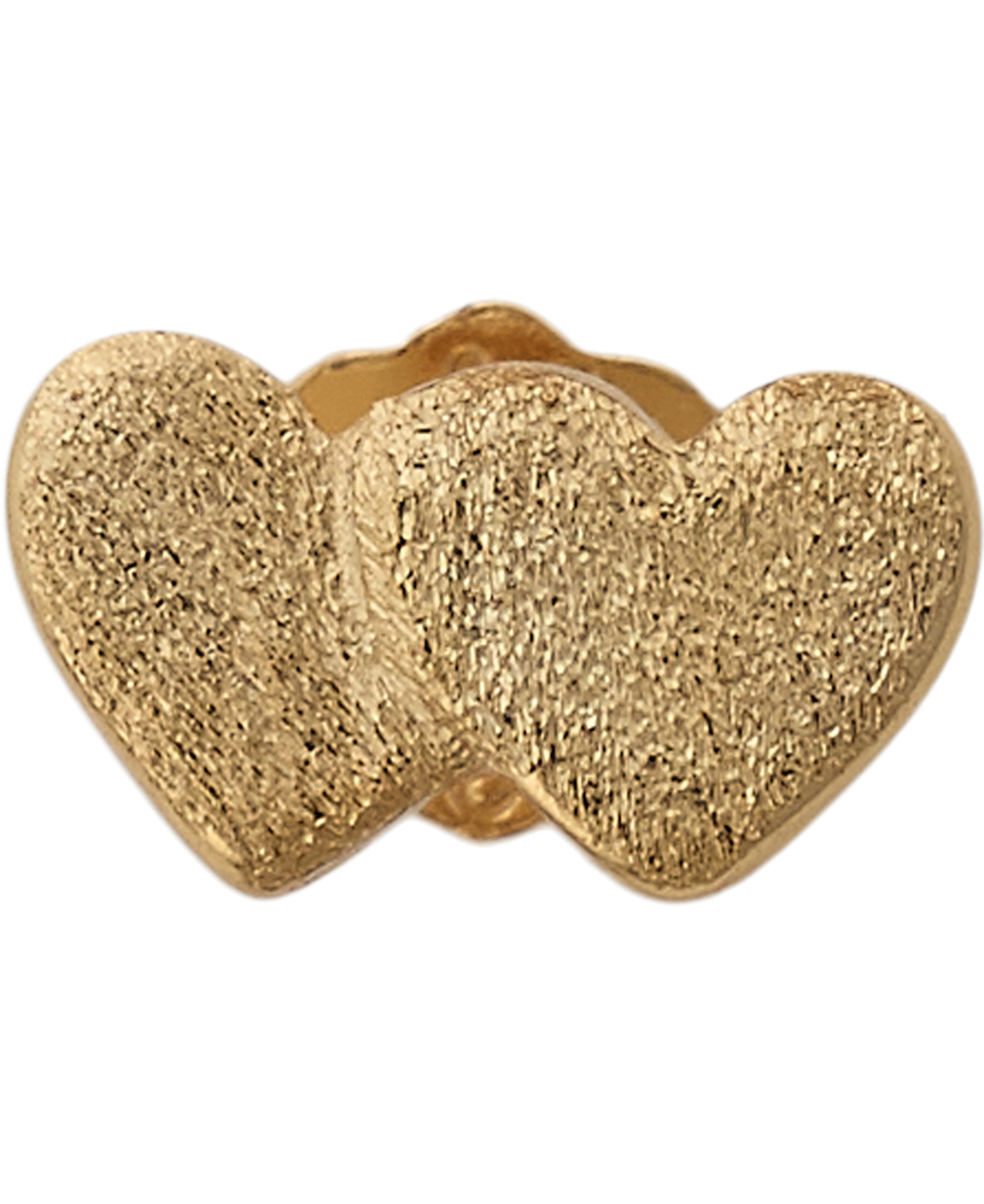 Domino Hearts 2 1 PCS - Gold Plated