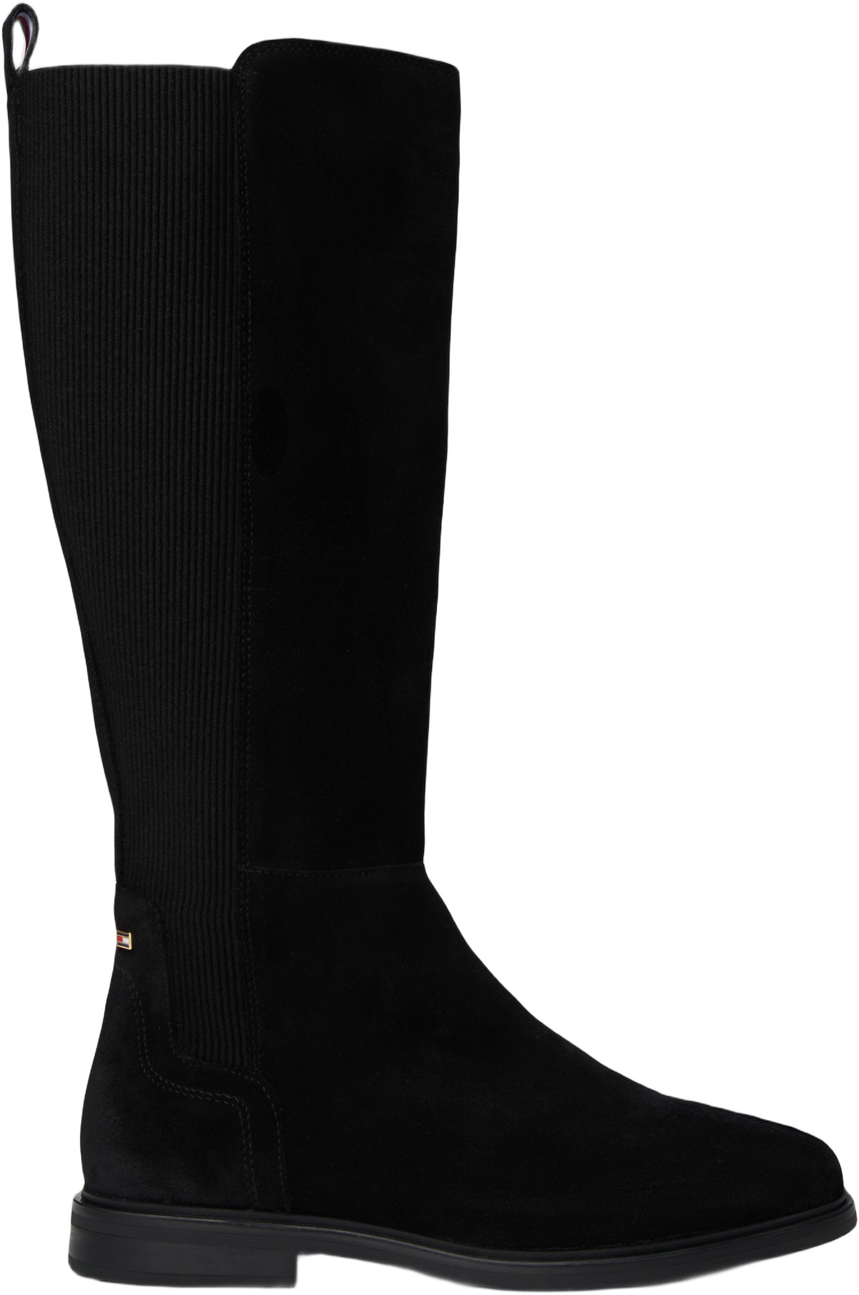 Flag Suede Long Boot