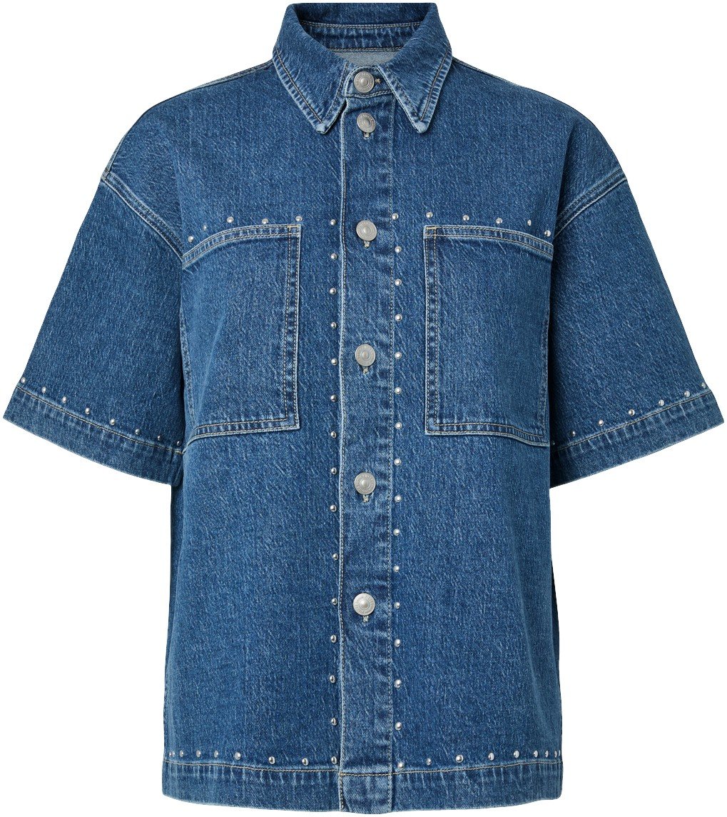 Pckarla SS Denim Shirt D2D PP