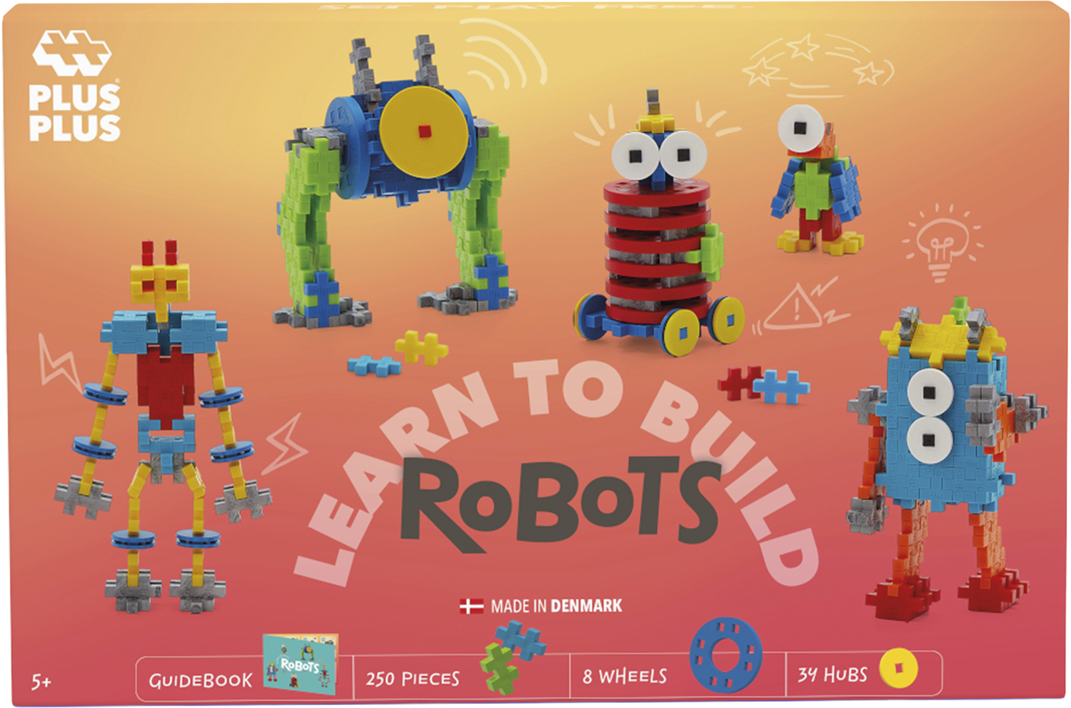 Plus Plus Learn to Bild Robots