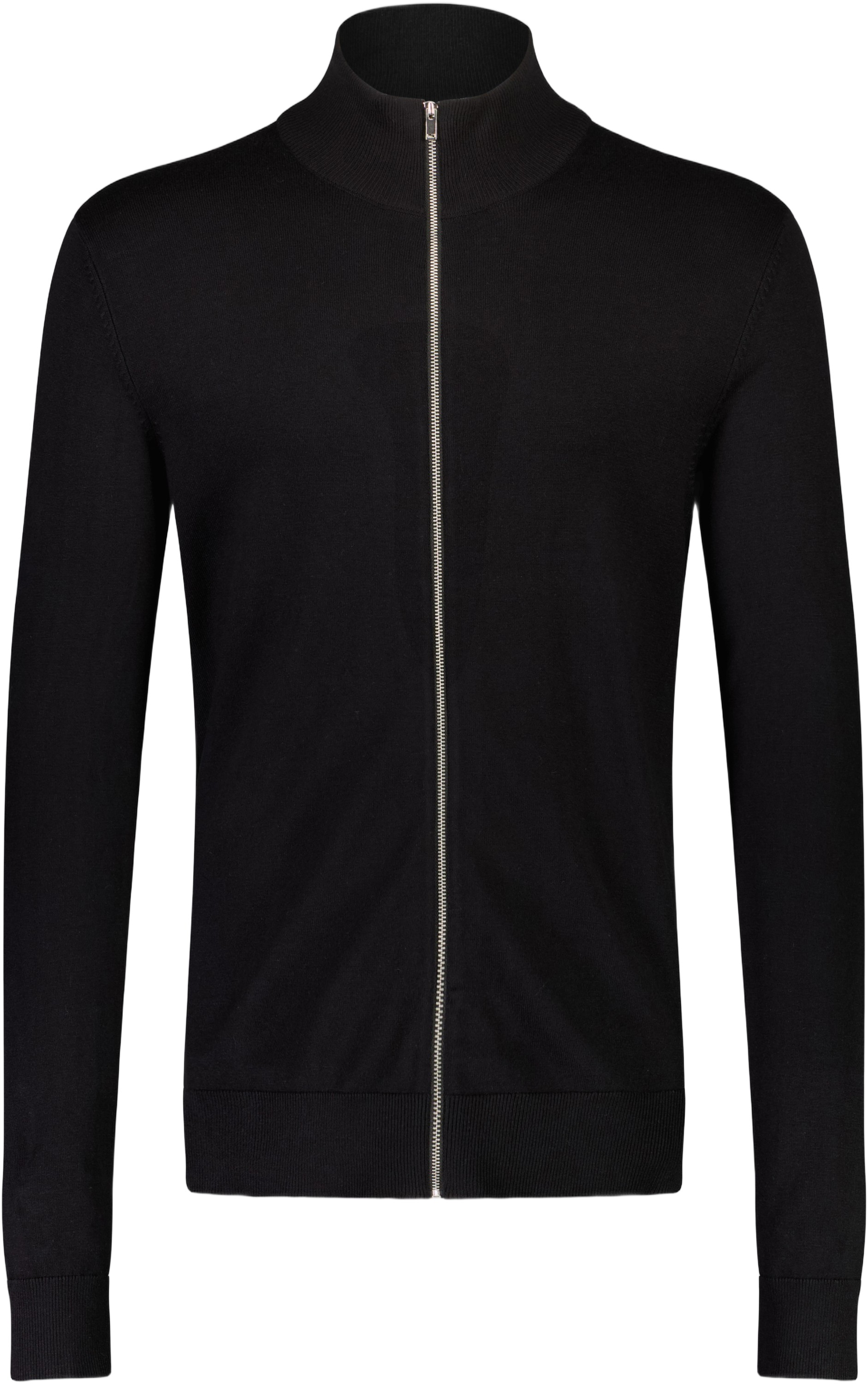 Ecovero L/S zip Cardigan
