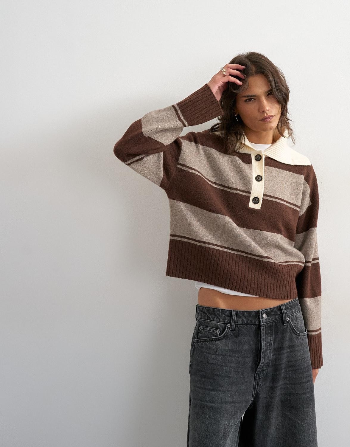 Tscami Knitted Rugby Polo KNT