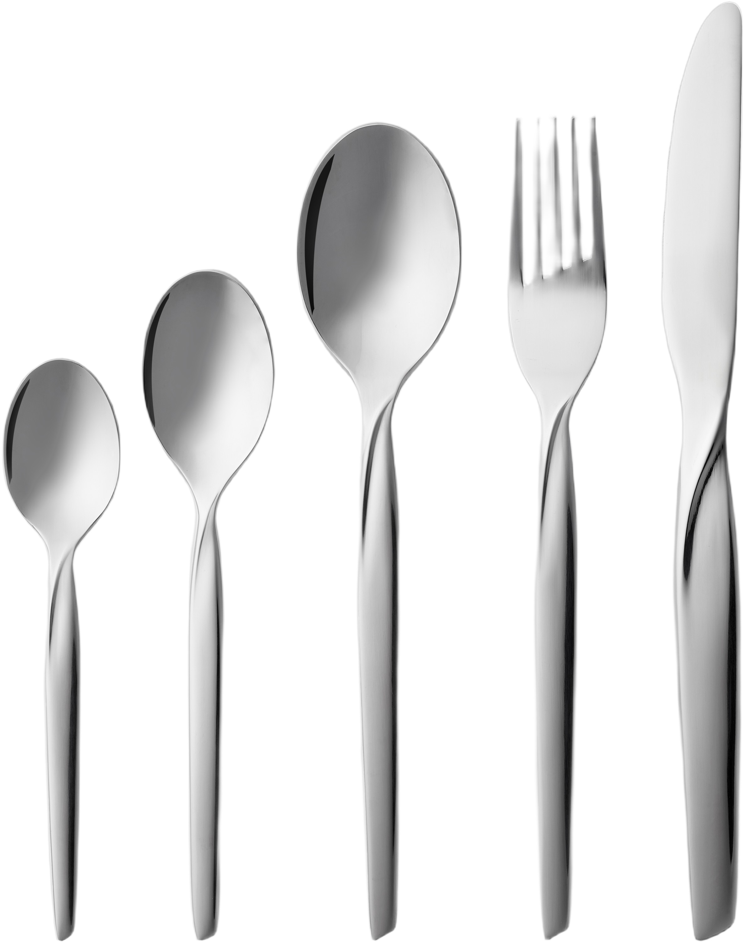 Bestiksæt Twist 60 Dele Blankt Stål