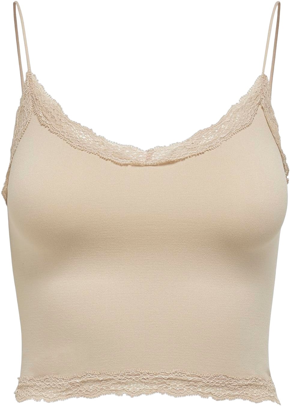 Onlvicky Lace Seamless Cropped TOP