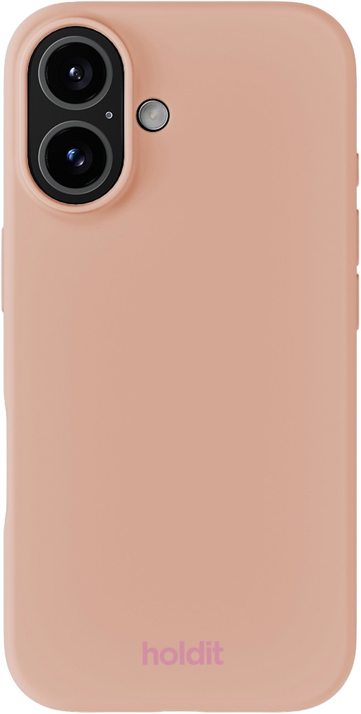 Silicone Case Iphone 16 Bare Pink