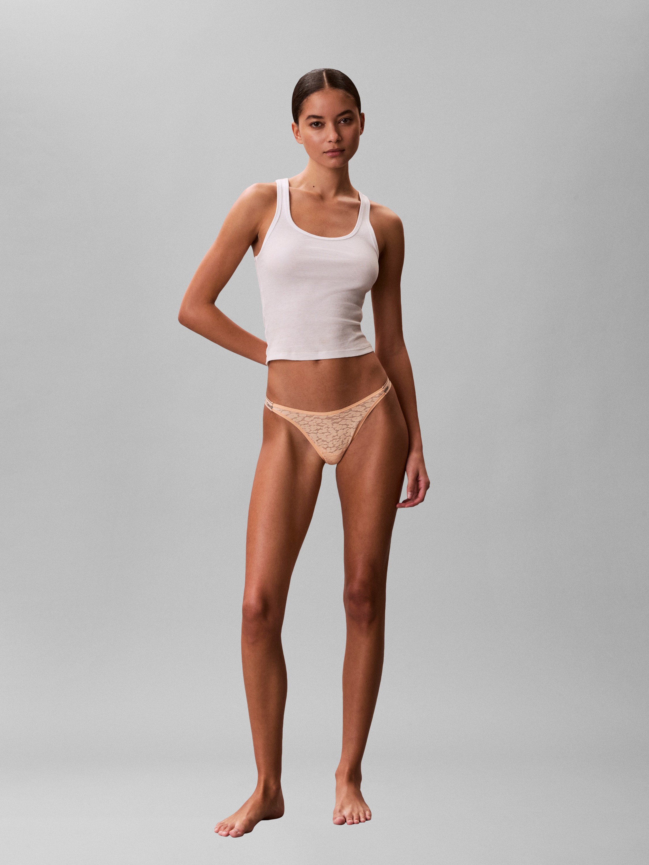 Dipped String Thong