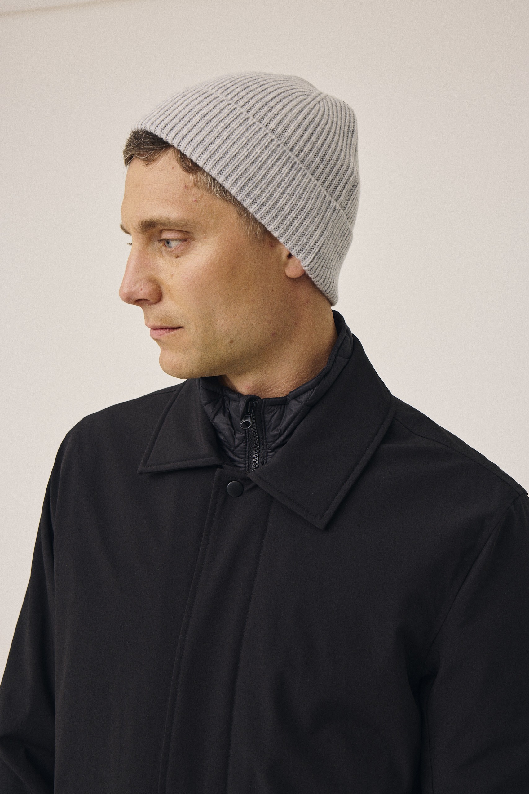 Ethan Beanie RWS Cashmere og Uldmix
