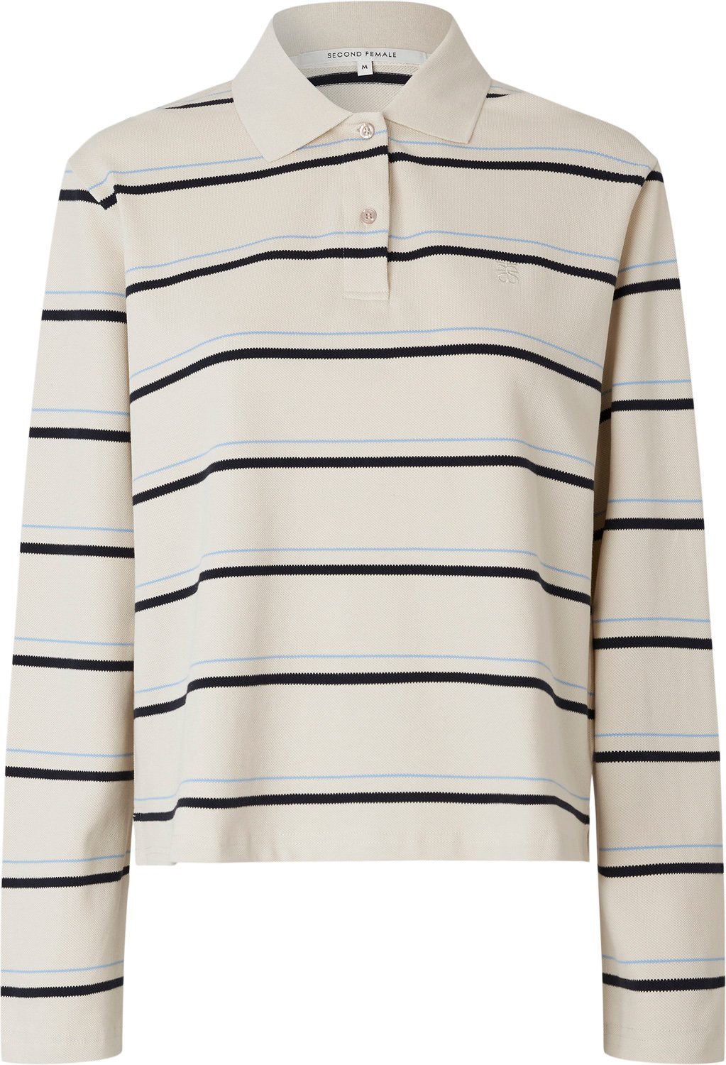 Lovella Striped Polo LL Tee