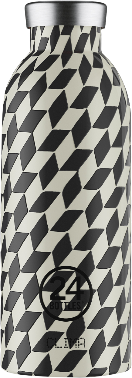 Termoflaske Clima - Groovy White - 500 ml