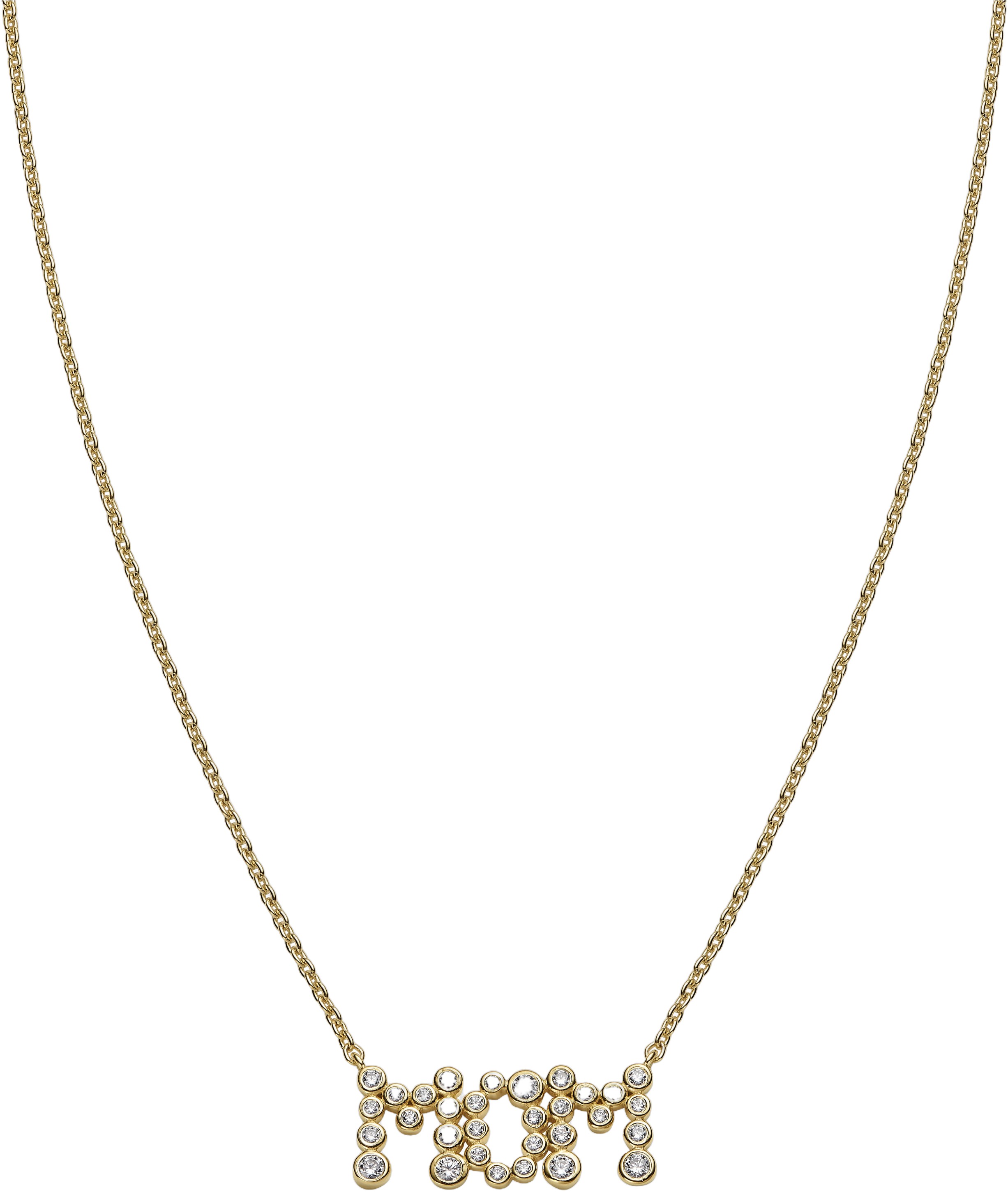 Mom Collet Necklace Gold