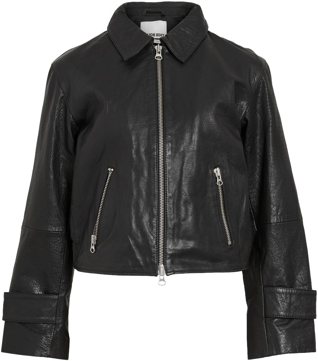 Roumagda L/S Leather Jacket