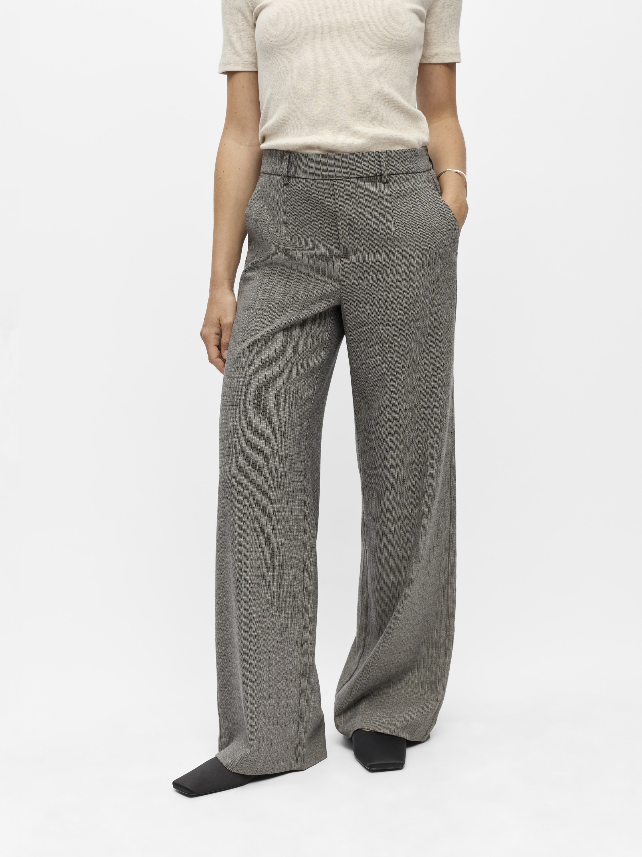 Objlisa Wide Pant AOP Noos