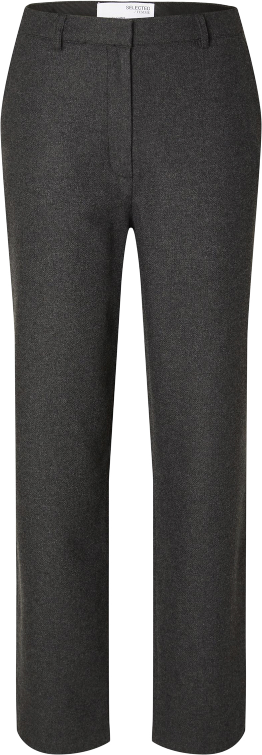 Slfmercy Hw Tapered Wool Pant