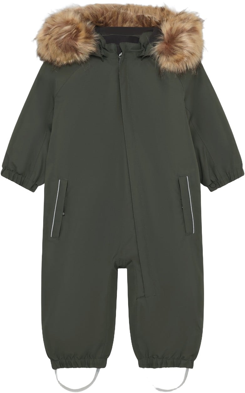 Baby Coverall W. Fake Fur