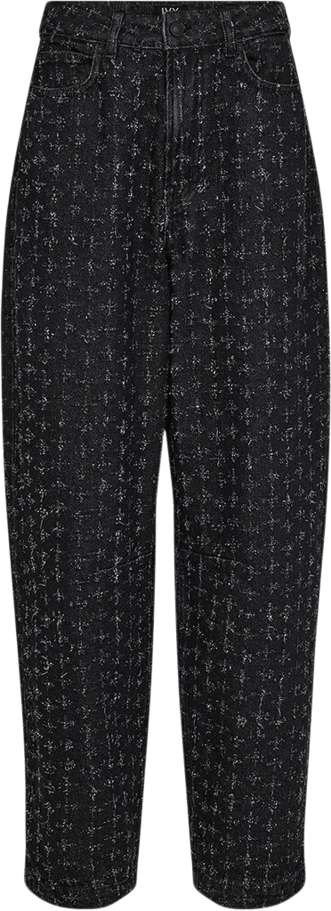 Ivyjanice Slung Jeans Black Punch Denim