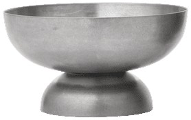 Tumbled Ice Cream Cup Stainless Steel