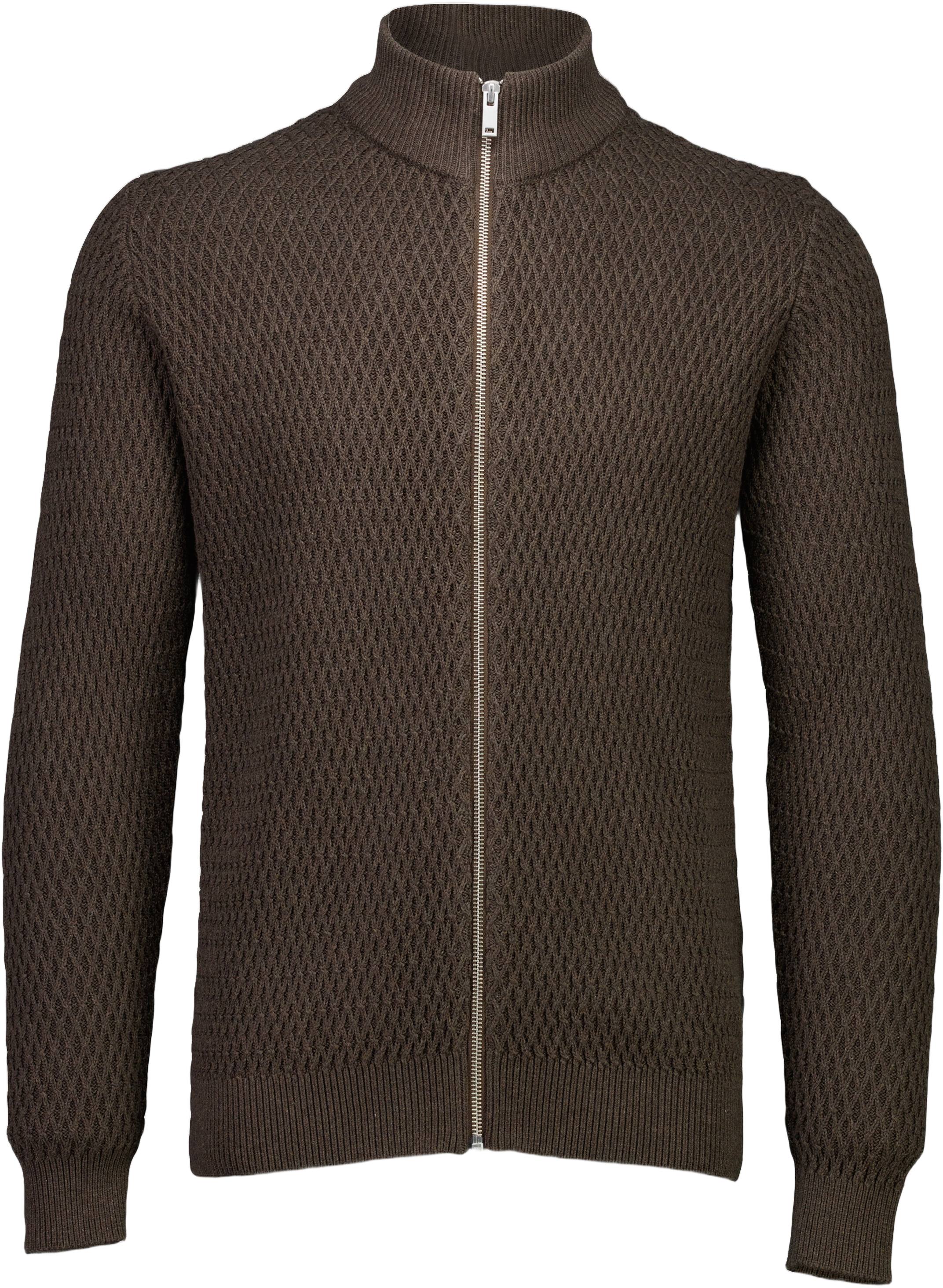 Zip Through Structure Cardigan