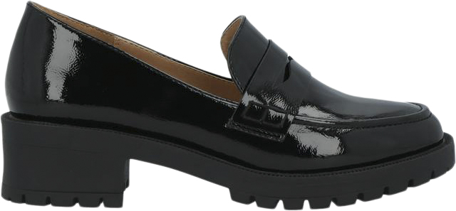 Biapearl Simple Penny Loafer Patent Aquarius