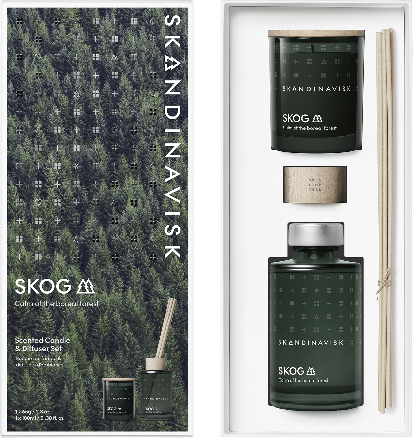 Skog Scented Candle & Diffuser Set