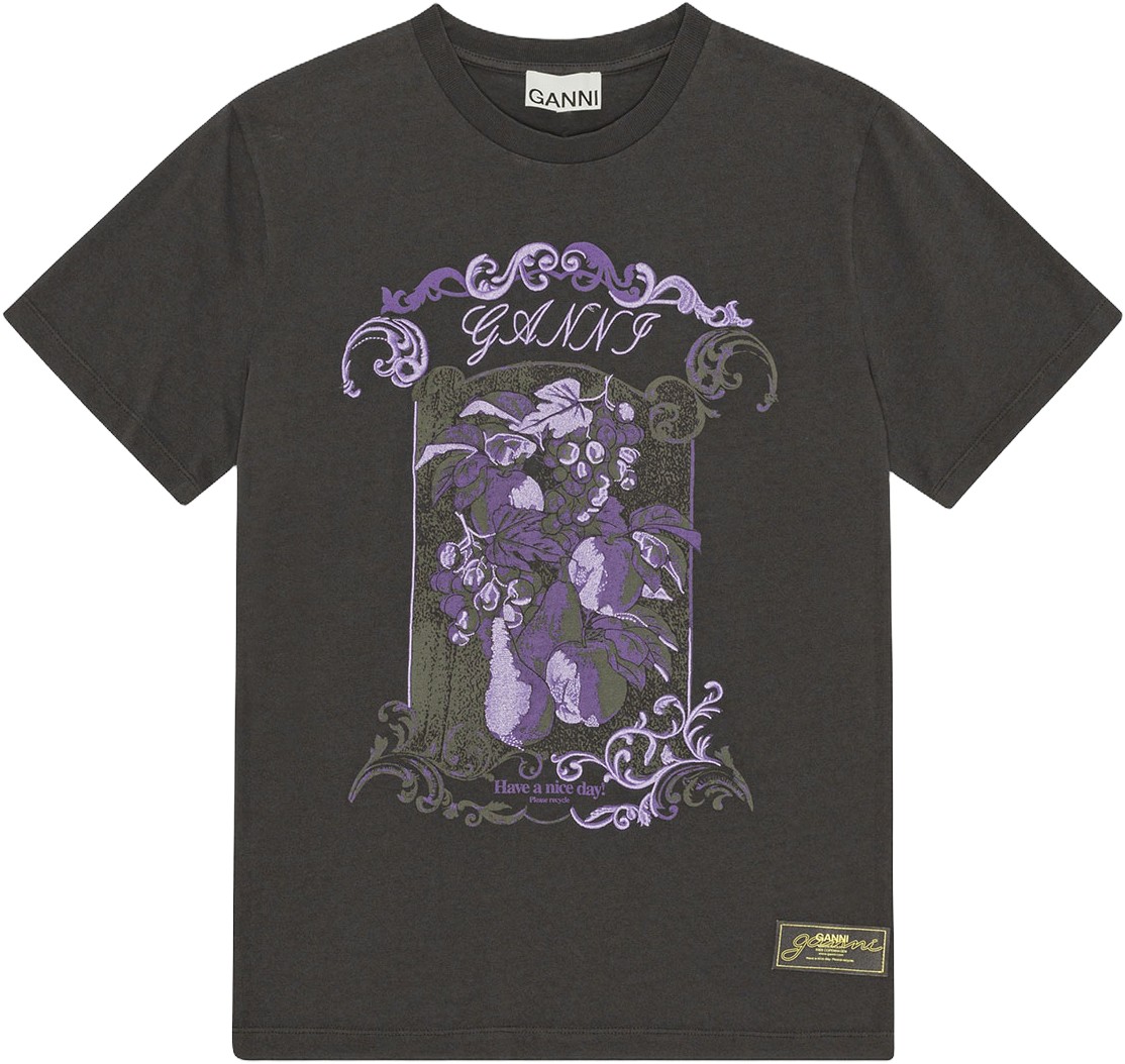 Basic Cotton Jersey Damask Relaxed