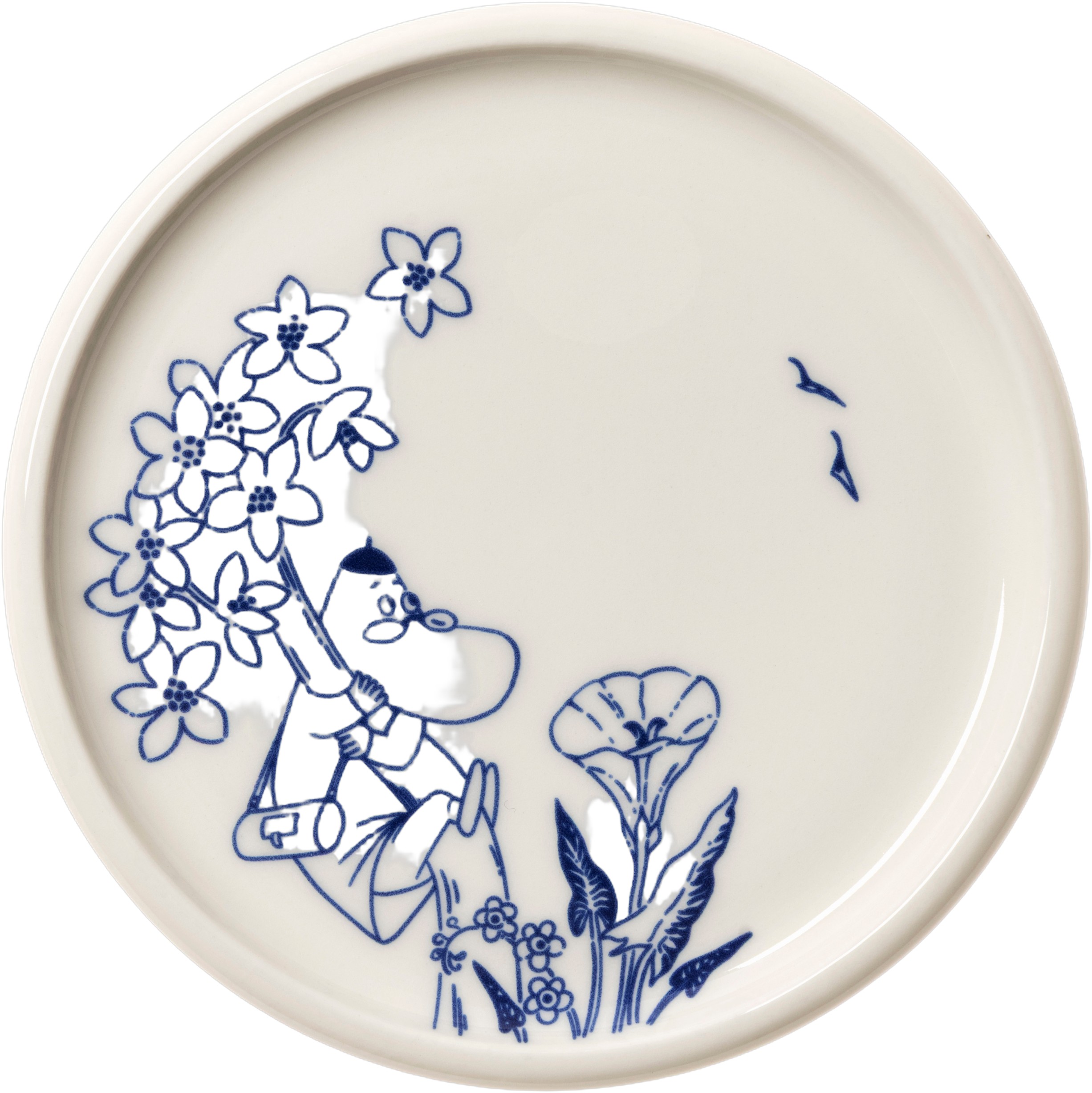 Moomin Arabia Minitallerken 12cm Haru Hemulen