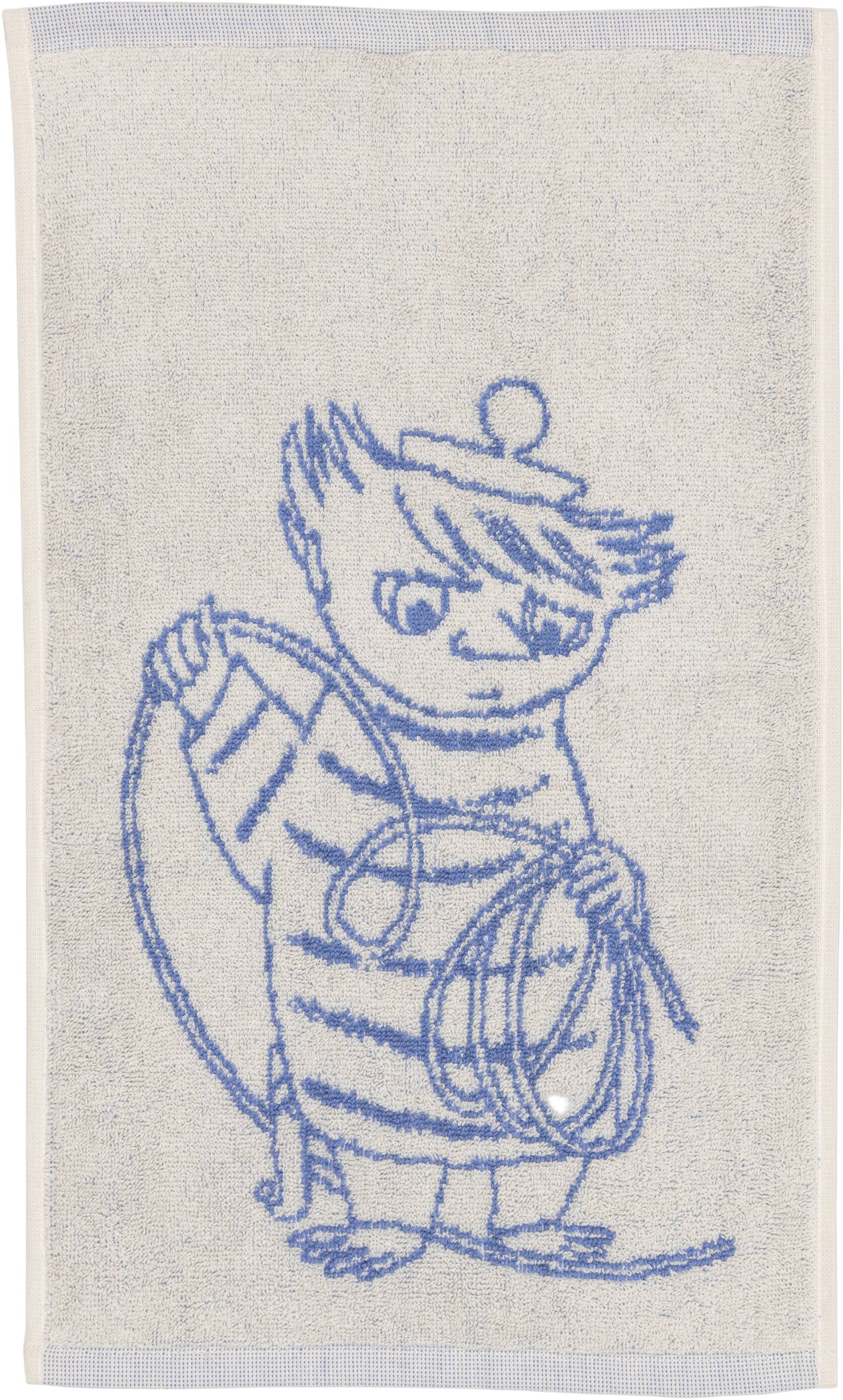 Moomin Håndklæde 30x50 blå