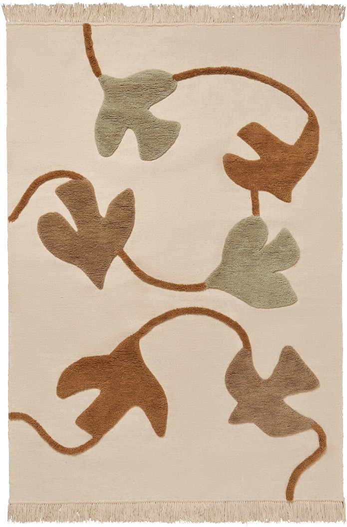 Swif Bird Wool Rug 140 x 200 - Multi
