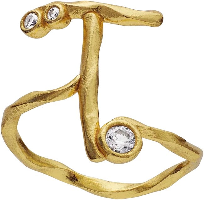 T Alphabet Ring