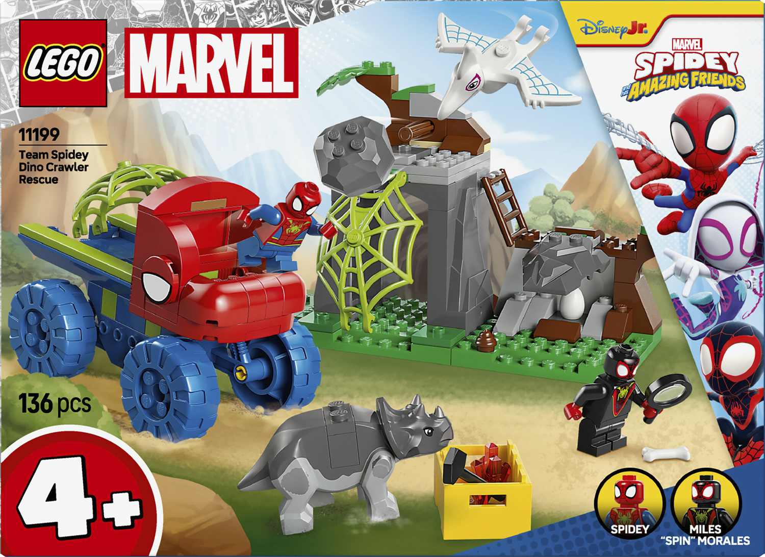Team Spideys Dinotruckredning 11199