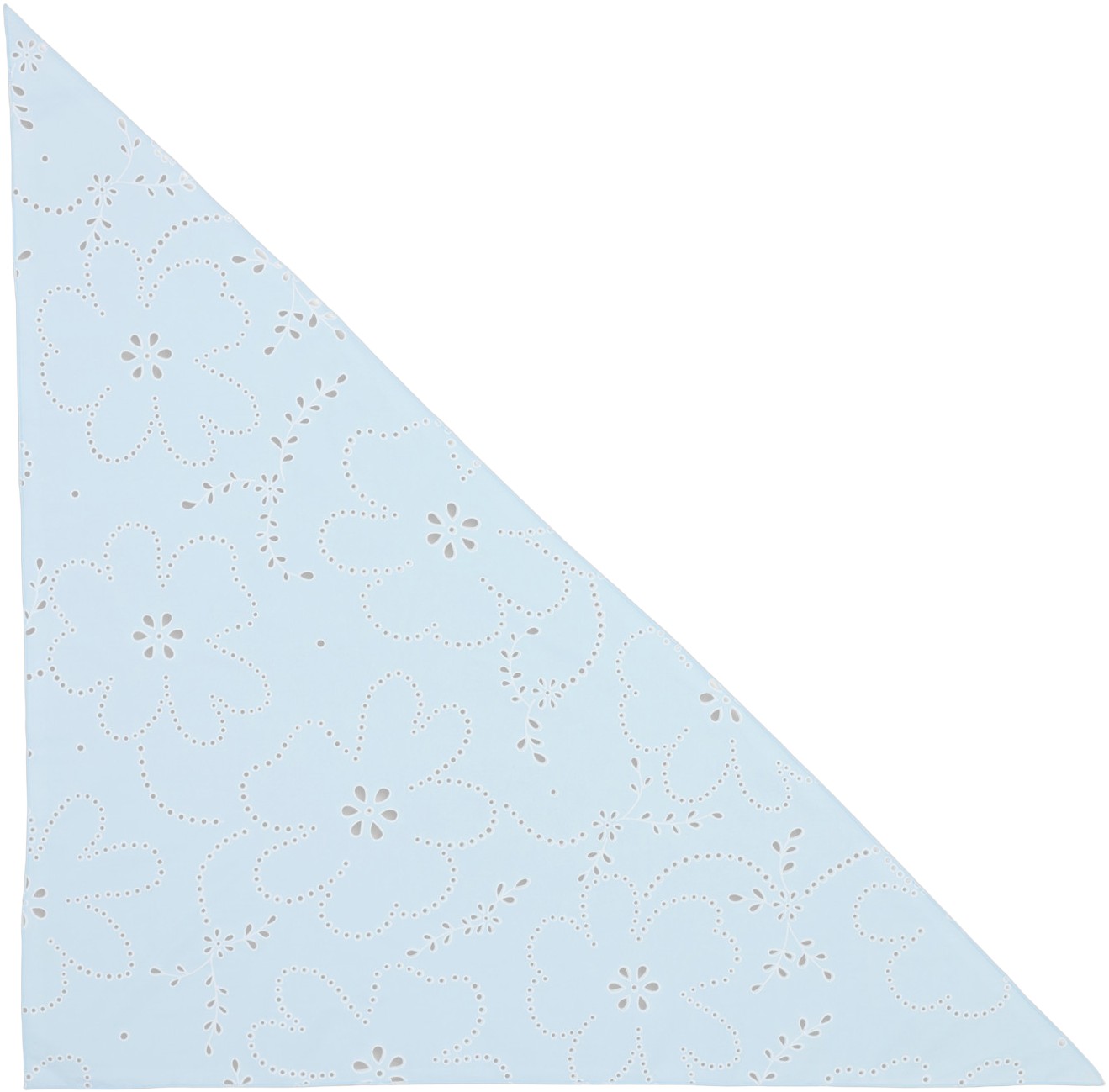 Floral Broderie Bandana Scarf