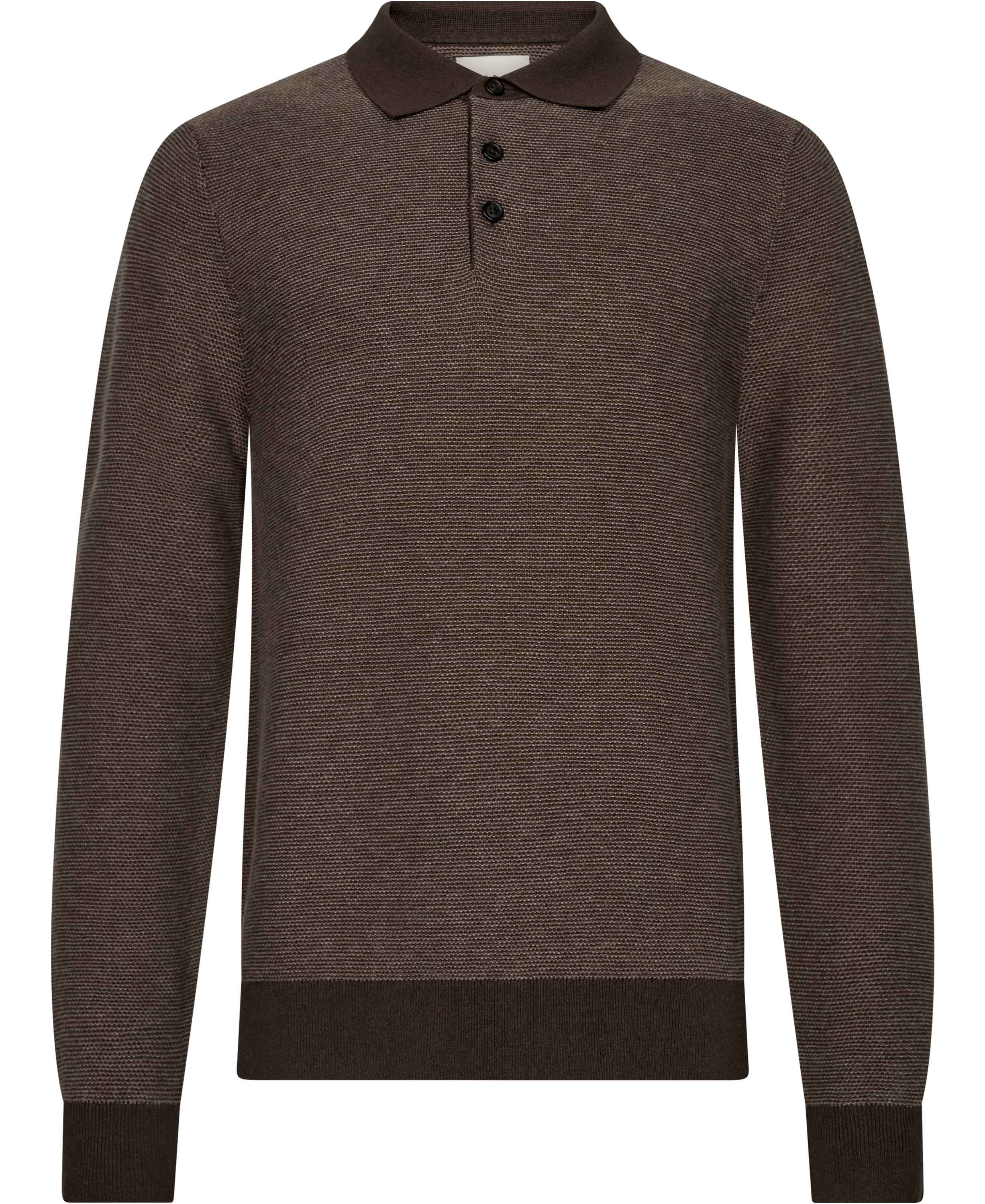 Cotton Wool 2tone Texture Polo