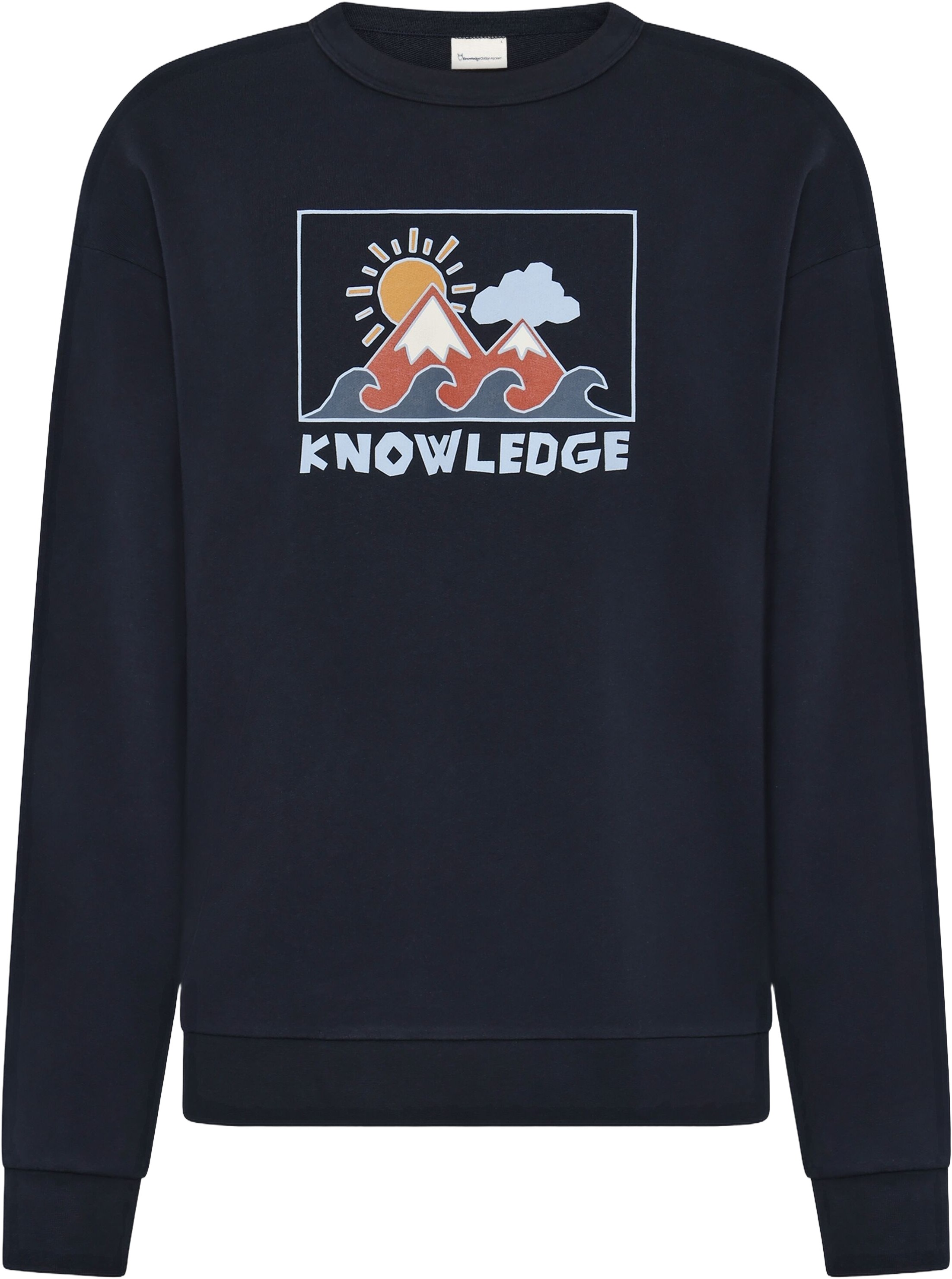 Relaxed Printed Crew Neck