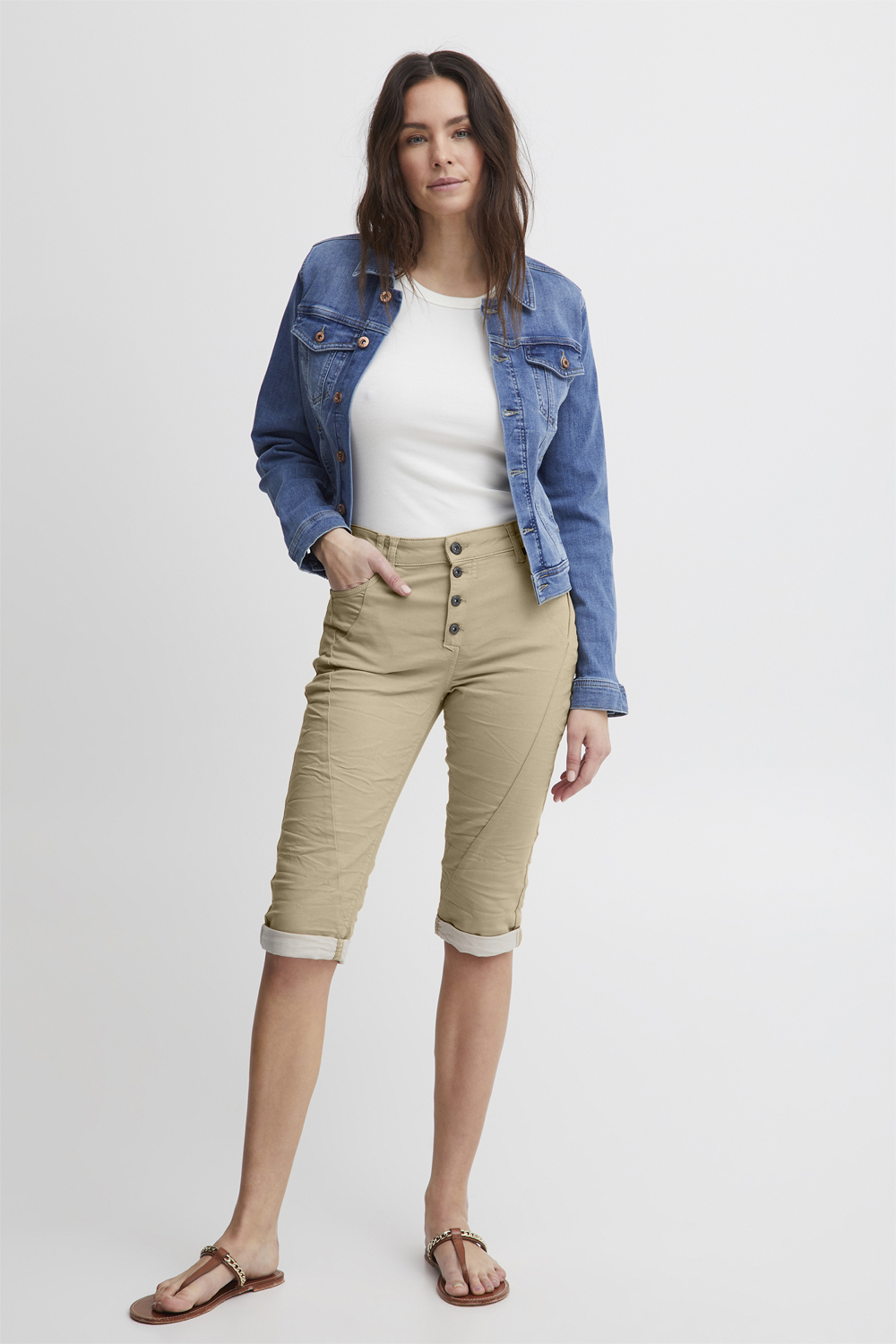 Pzrosita Hw Capri Pants
