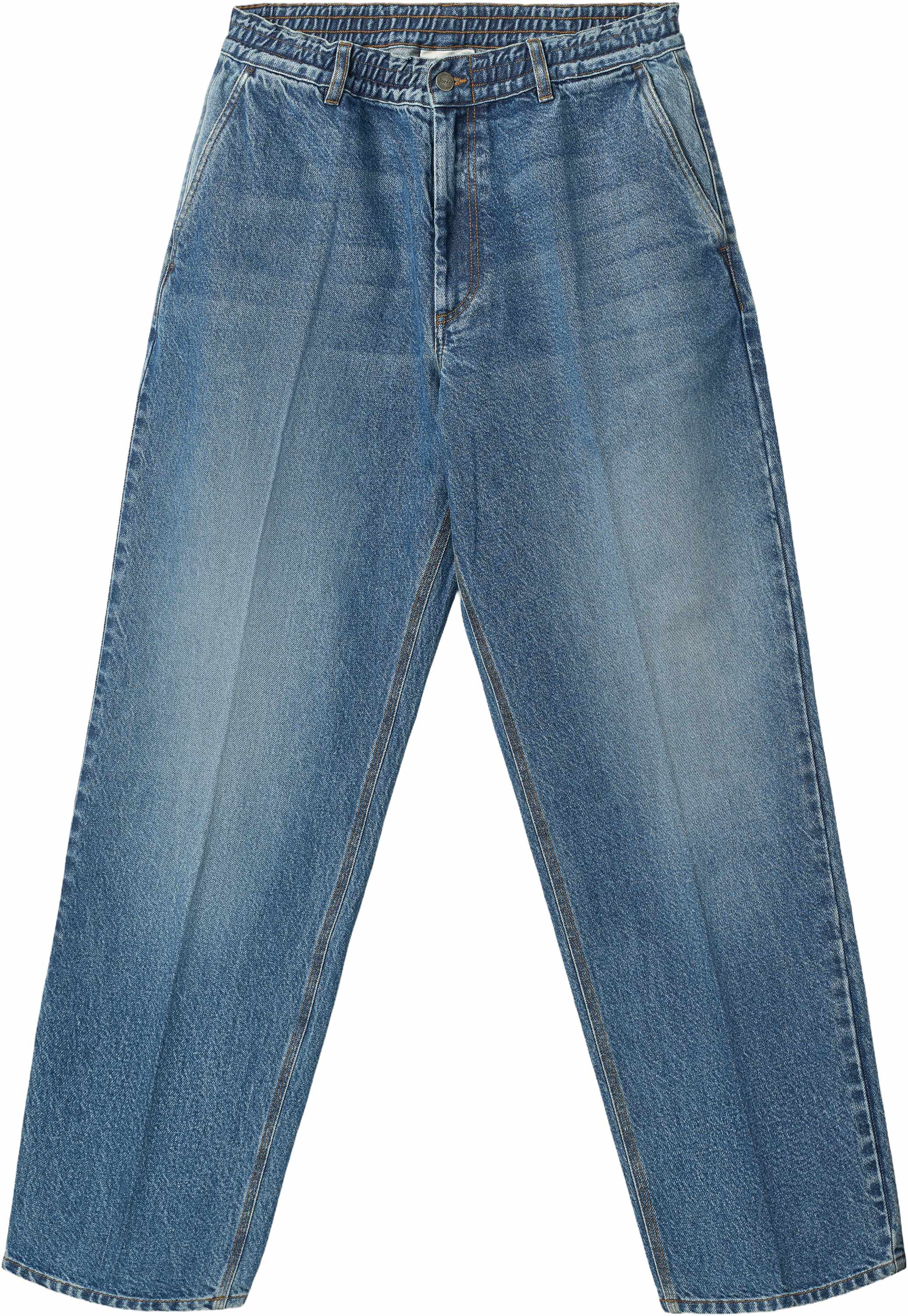 Clay Creased Denim Pants