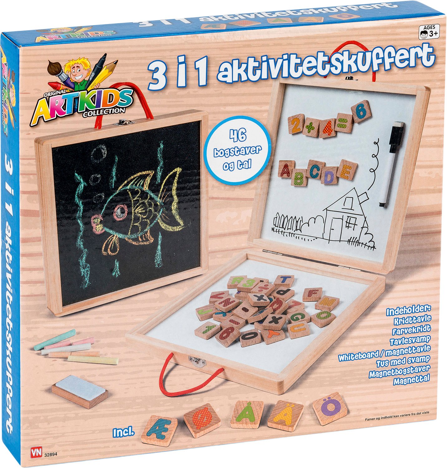 Artkids 3i1 Magnet Tavle