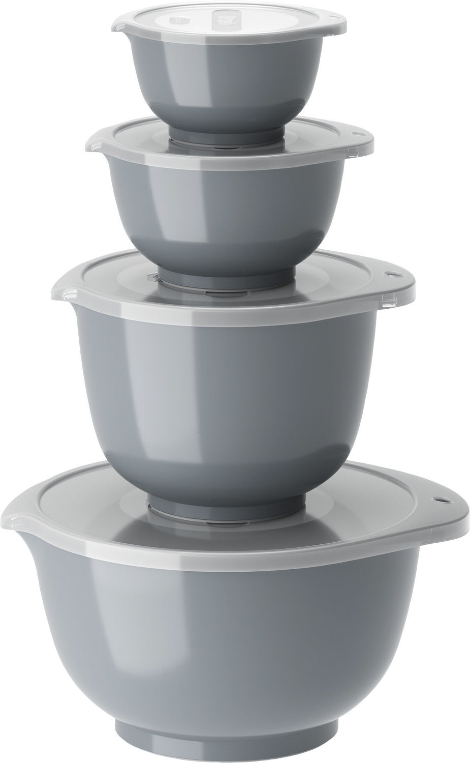 Margrethesæt 8 Dele 0,25 + 0,5 + 1,5 + 3 L Dusty Blue