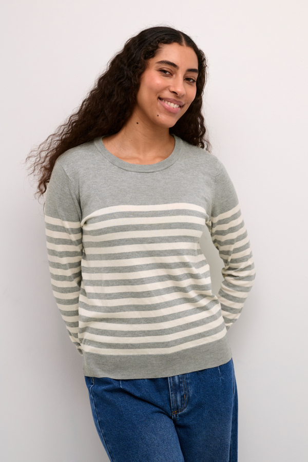 Kalizza Striped Knit Pullover