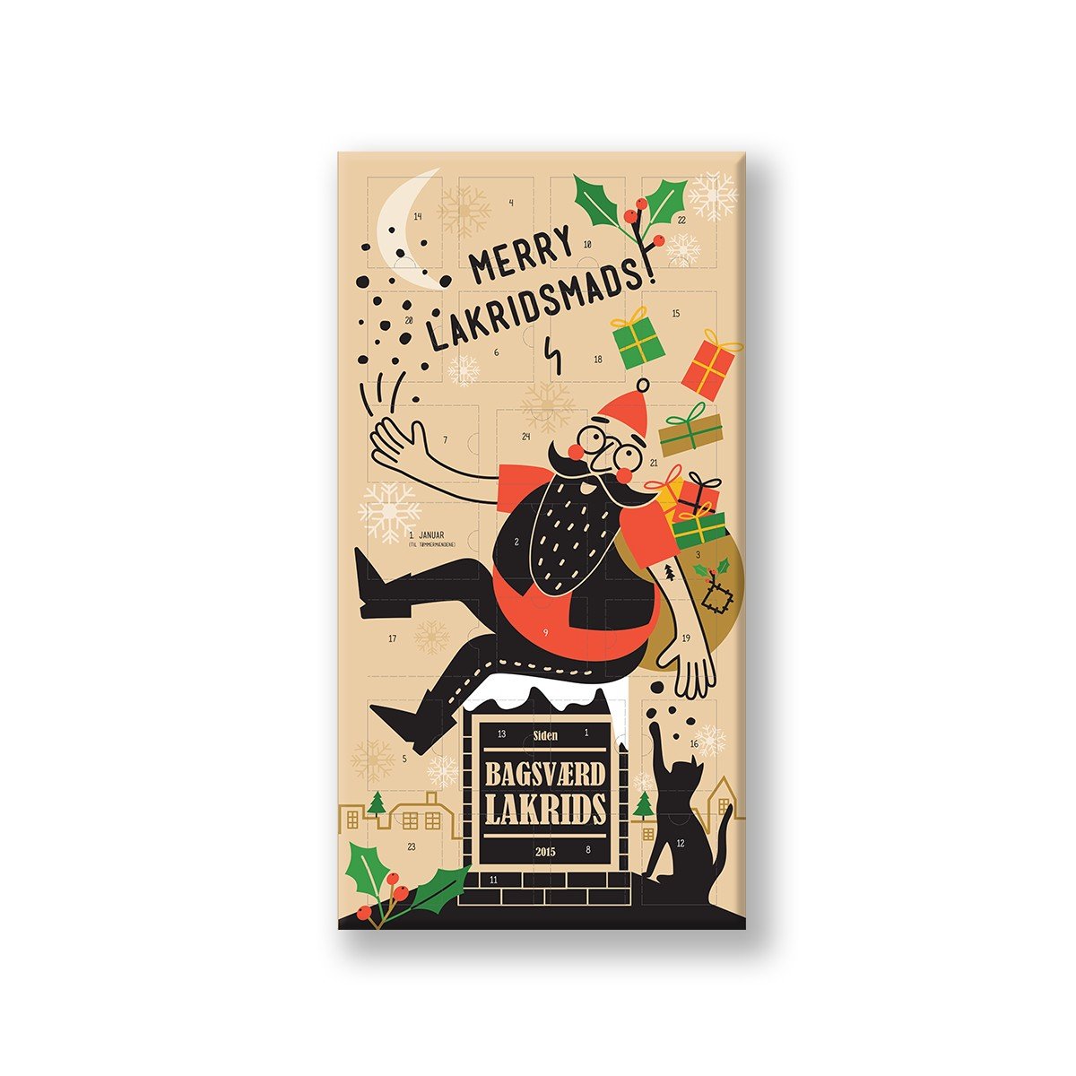 Bagsværd Lakrids, Julekalender, 520 gr