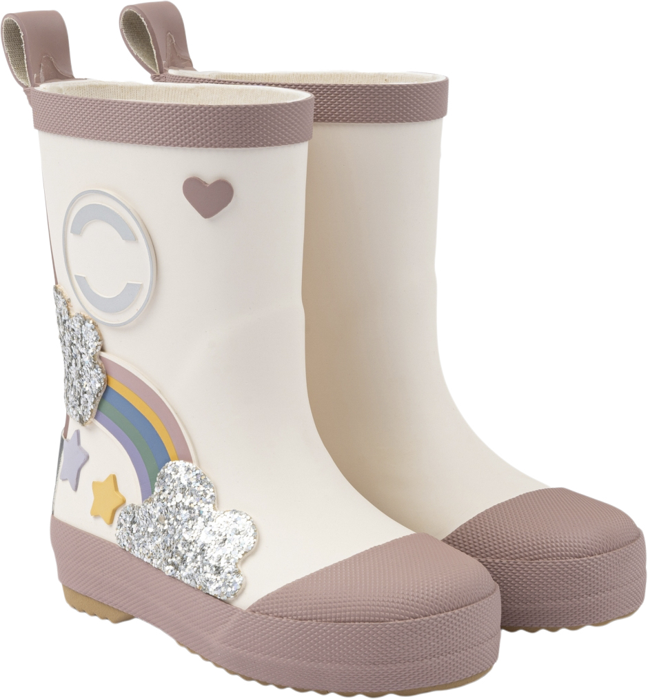 Rainbow Patch Wellies
